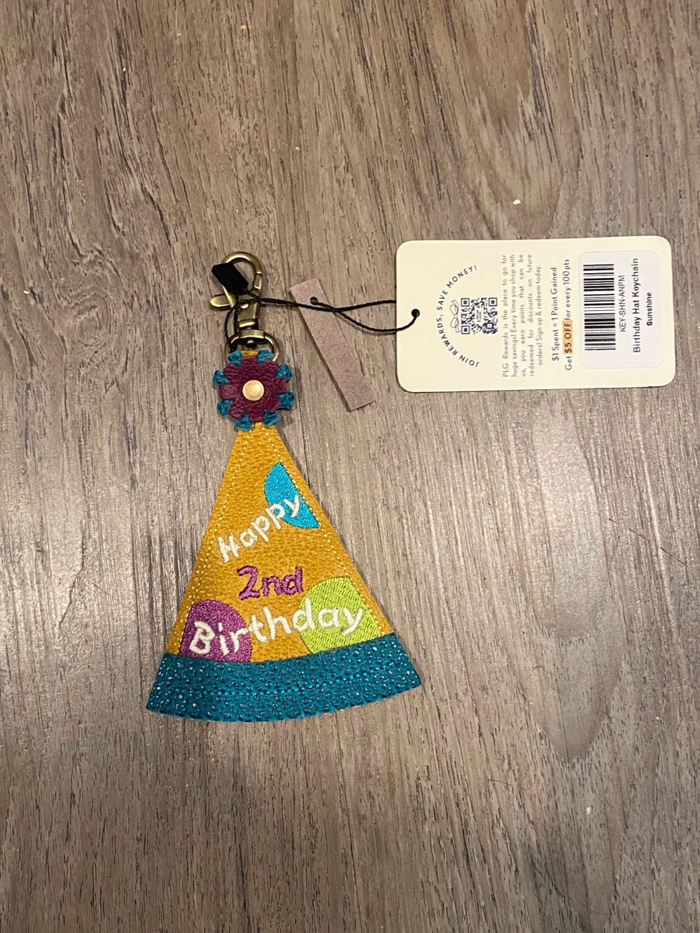 PLG Store Anniversary limited edition Keychain Charm - sunshine